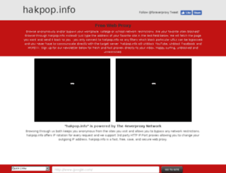 hakpop.info screenshot