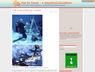 halak.blog.hu screenshot