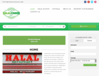 halalauction.com screenshot
