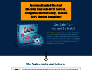 halalbirthcontrol.com screenshot