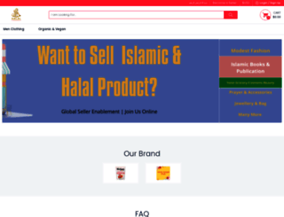 halalcommercemall.com screenshot