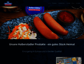 halberstaedter.com screenshot