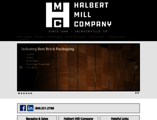 halbertmill.com screenshot