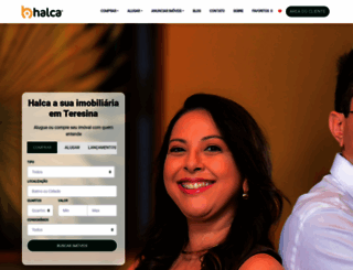 halcaimobiliaria.com.br screenshot