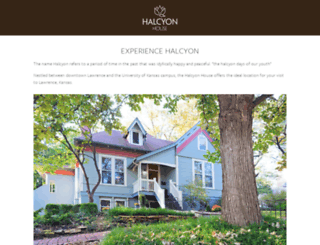 halcyonhouseks.com screenshot
