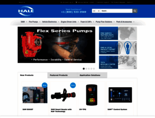 haleproducts.com screenshot