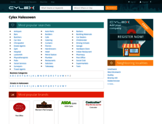 halesowen.cylex-uk.co.uk screenshot