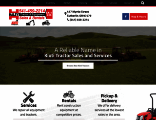 haleytractor.com screenshot