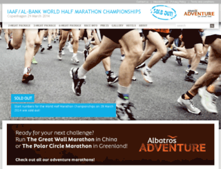 half-marathon-copenhagen.com screenshot