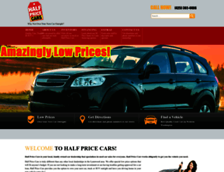 halfpricecars.com screenshot