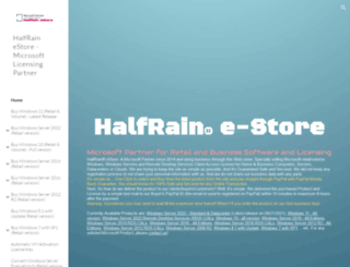 halfrain.com screenshot