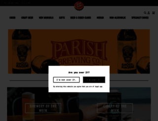 halftimebeverage.com screenshot