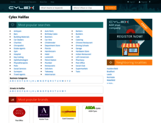 halifax.cylex-uk.co.uk screenshot
