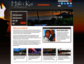 haliikairesort.com screenshot