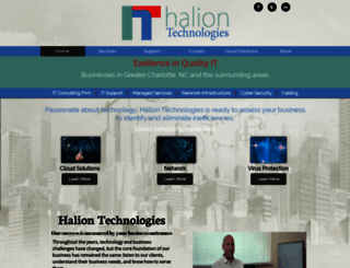 haliontechnologies.com screenshot