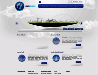 halisenerji.com screenshot
