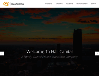 hall-capital.com screenshot