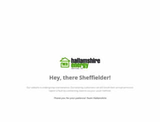 hallamshireenergy.co.uk screenshot
