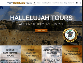 hallelujah-tours.com screenshot