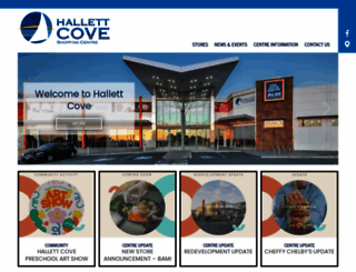 hallettcoveshoppingcentre.com.au screenshot