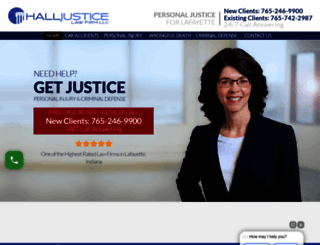 halljustice.com screenshot