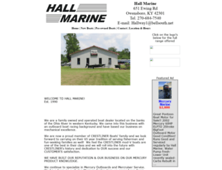 hallmarineky.com screenshot