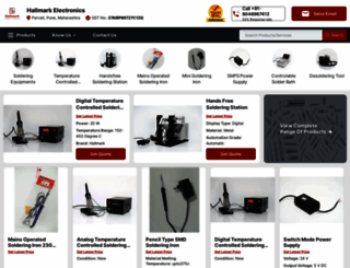 hallmark-electronics.com screenshot