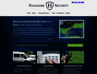 hallmark-security.com screenshot