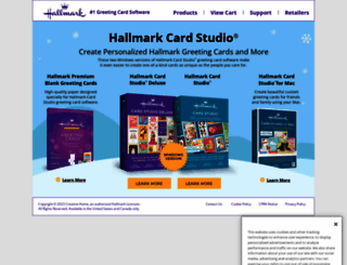hallmarkcardstudio.com screenshot
