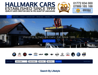 hallmarkcarsltd.co.uk screenshot