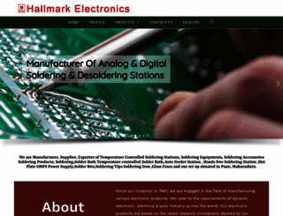 hallmarkelect.com screenshot