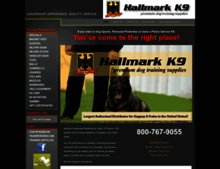 hallmarkk9.com screenshot