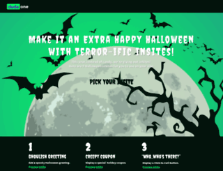 halloween.dudaone.com screenshot