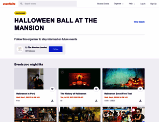 halloweenballmansion-website.eventbrite.co.uk screenshot