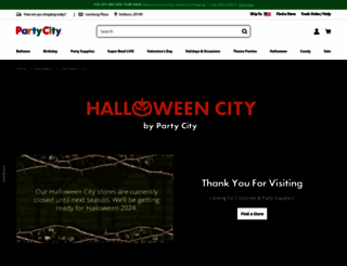 halloweencity.com screenshot