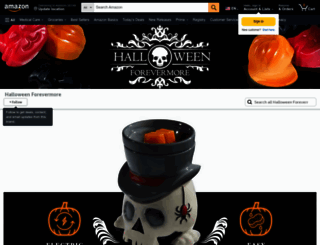 halloweenforevermore.com screenshot