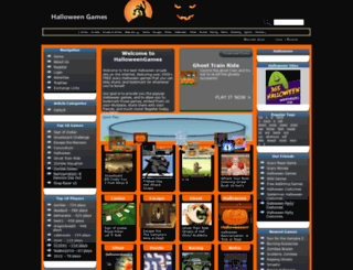 halloweengames.biz screenshot