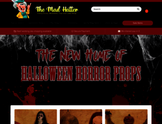 halloweenhorrorprops.com screenshot