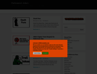 halloweenjokes.net screenshot