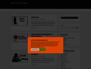 halloweenjokes.org screenshot