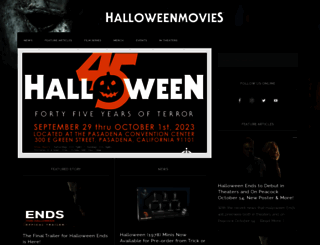 halloweenmovies.com screenshot