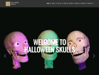 halloweenskulls.com screenshot