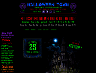 halloweentownstore.com screenshot