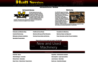 hallservices.com screenshot