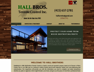 halltermite.com screenshot