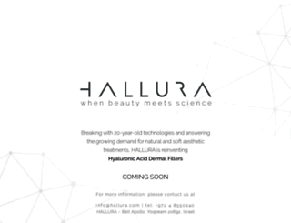 hallura.com screenshot