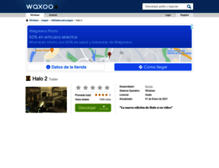 halo-2.waxoo.com screenshot