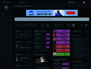 halodatahive.com screenshot