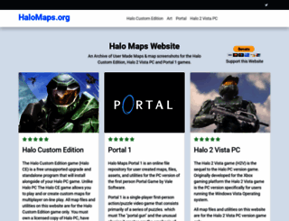 halomaps.org screenshot