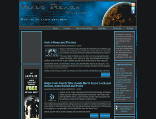 haloreachbeta.com screenshot